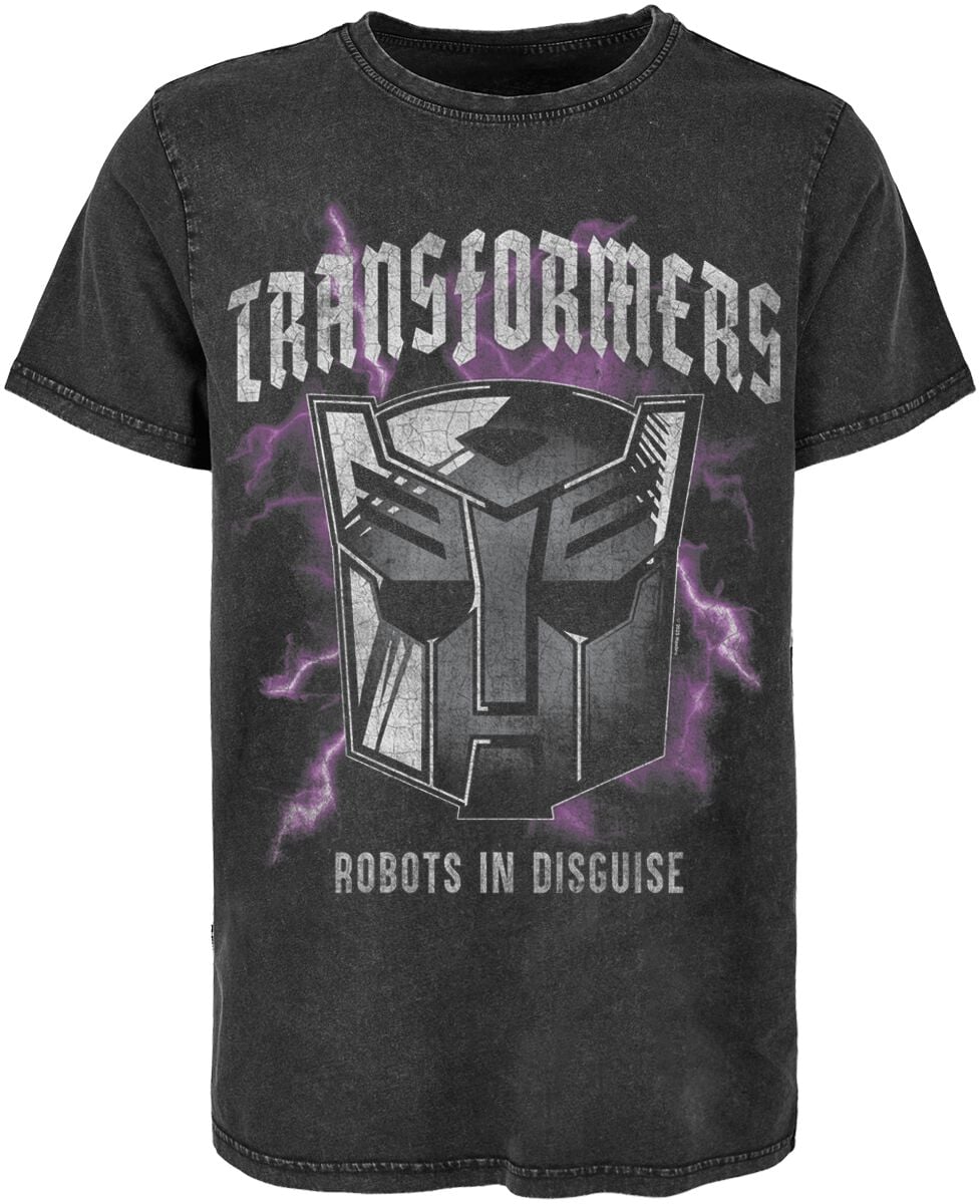 Transformers T-skjorte - Rock Logo - S til XXL - Herrer - svart