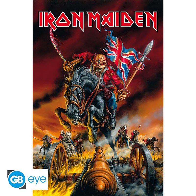 Iron Maiden - Maiden England - Poster - multicolor