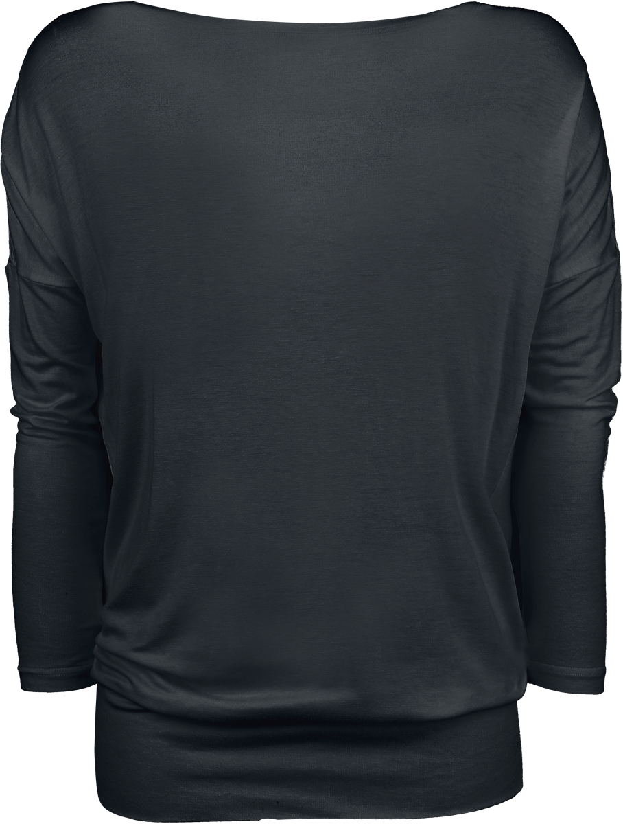 Be Different! Langarmshirt - XS bis L - für Damen - Größe XS - schwarz