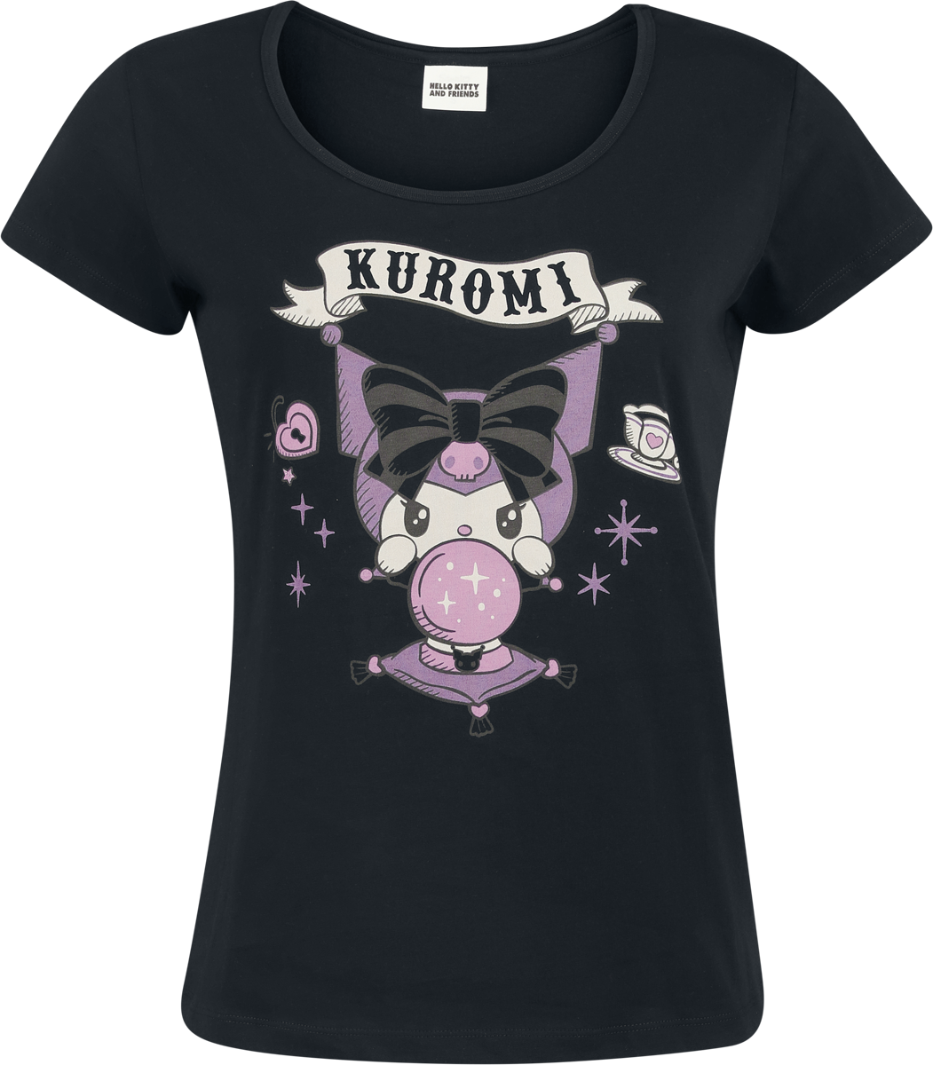 Thumbnail - Hello Kitty Hello Kitty and Friends - Kuromi - Glaskugel Schlafanzug multicolor in XXL