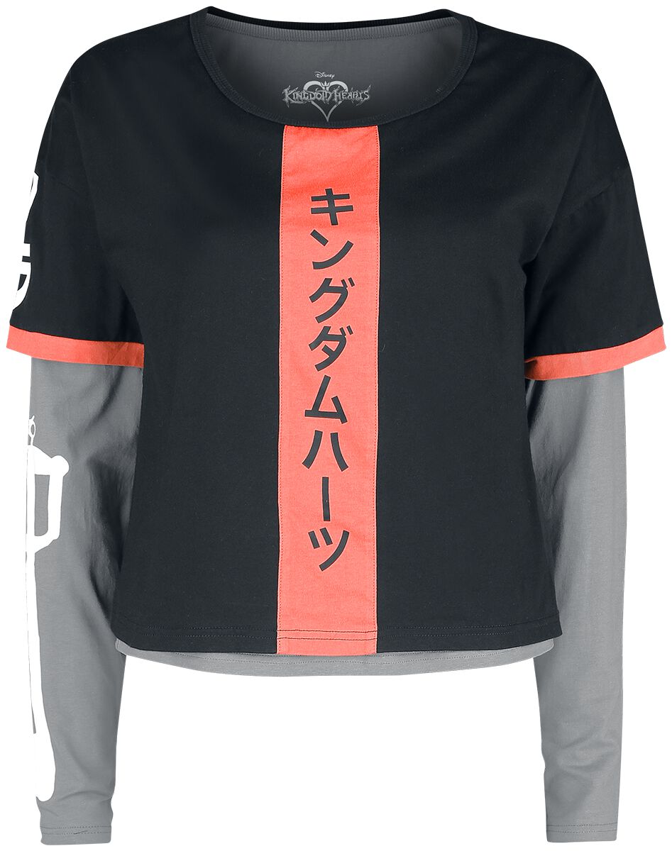 Kingdom Hearts Keyblade Long-sleeve Shirt multicolour