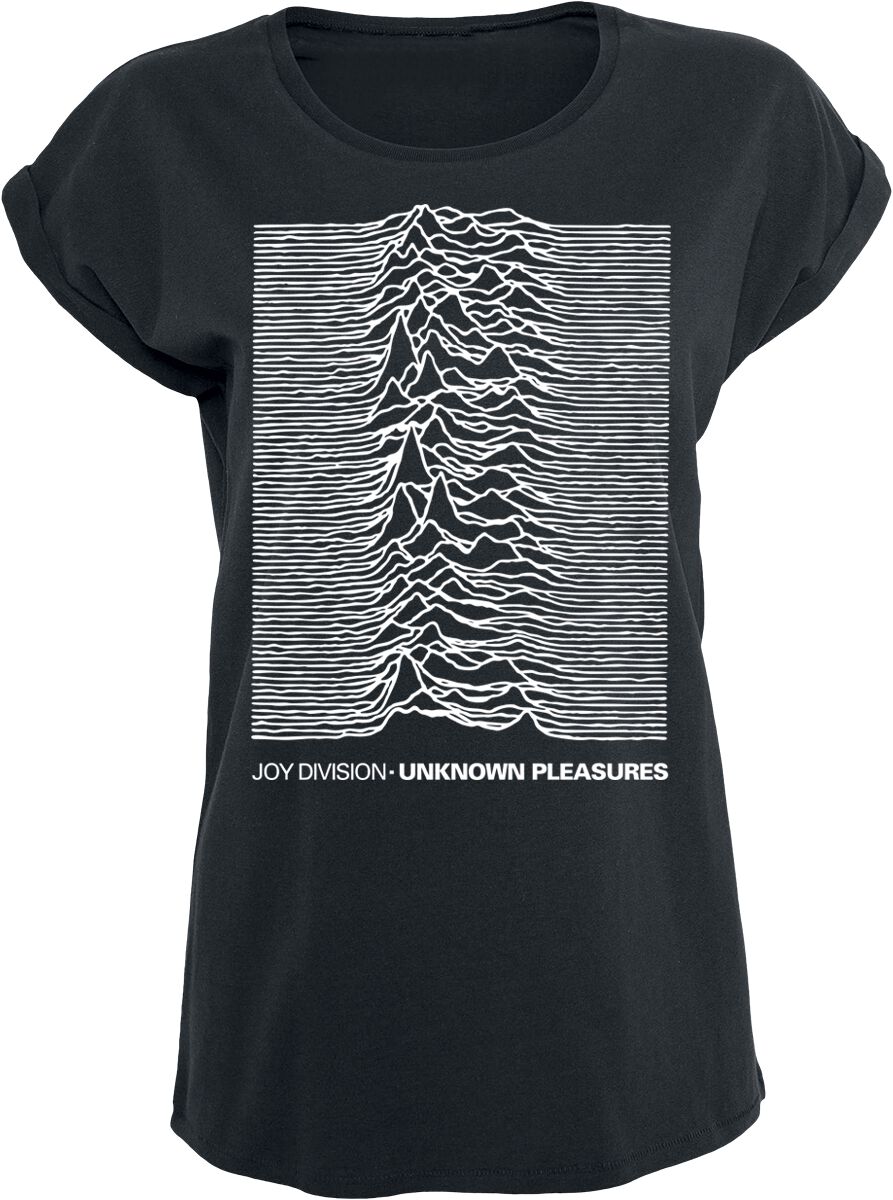 Joy Division Unknown pleasures T-Shirt schwarz in XL