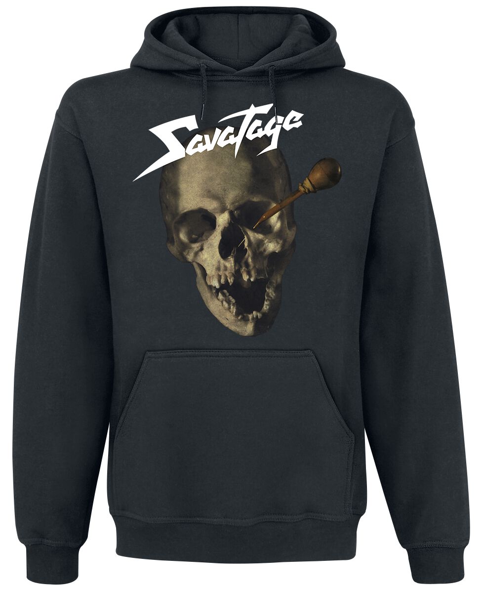 Savatage Skull Hooded sweater black