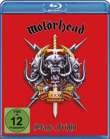Motörhead Stage fright Blu-Ray multicolor