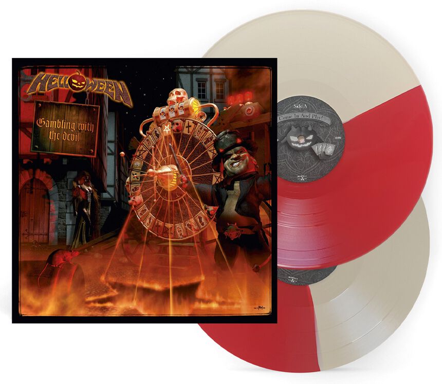 Helloween Gambling with the devil LP coloured