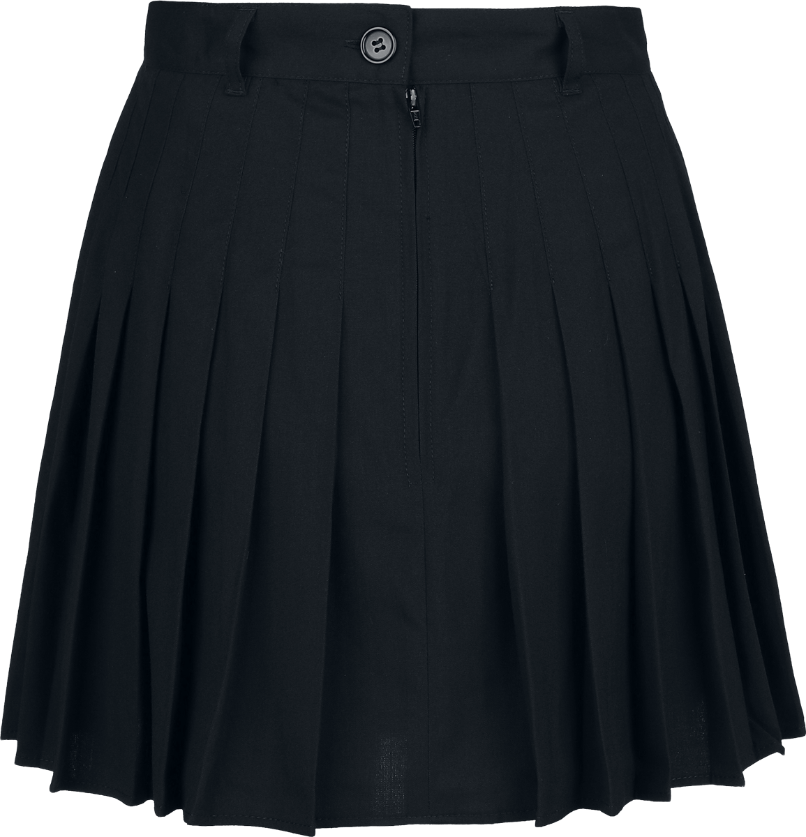 5057633356573 - Hell Bunny Jayden Skirt Kurzer Rock schwarz in 4XL