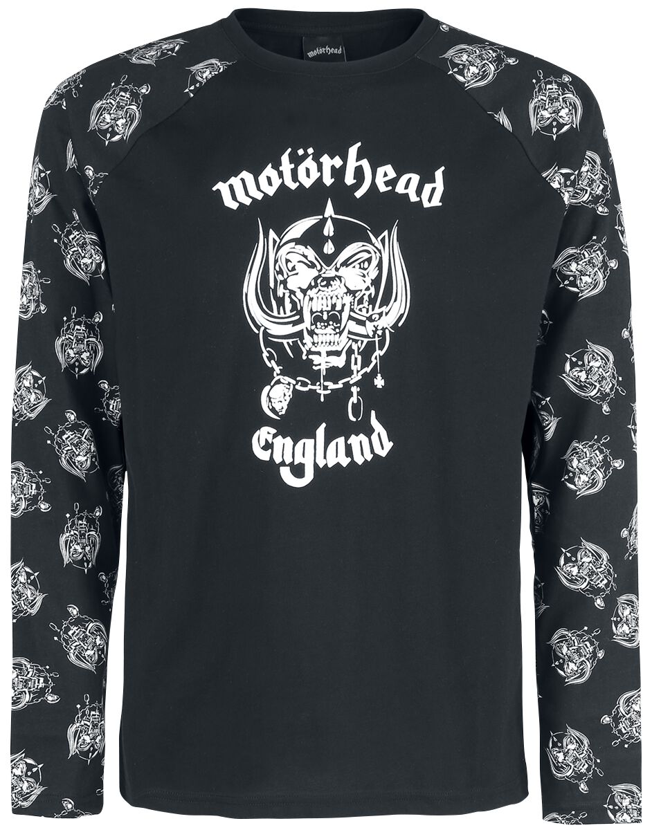 Motörhead Skull Allover Longsleeve Pyjamas black