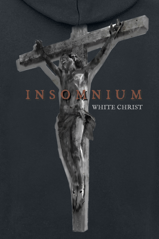 Insomnium White Christ Kapuzenpullover schwarz