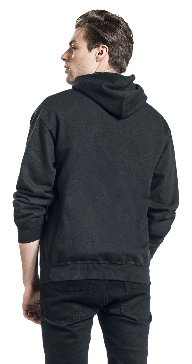 Lonsdale London Wolterton Kapuzenpullover schwarz