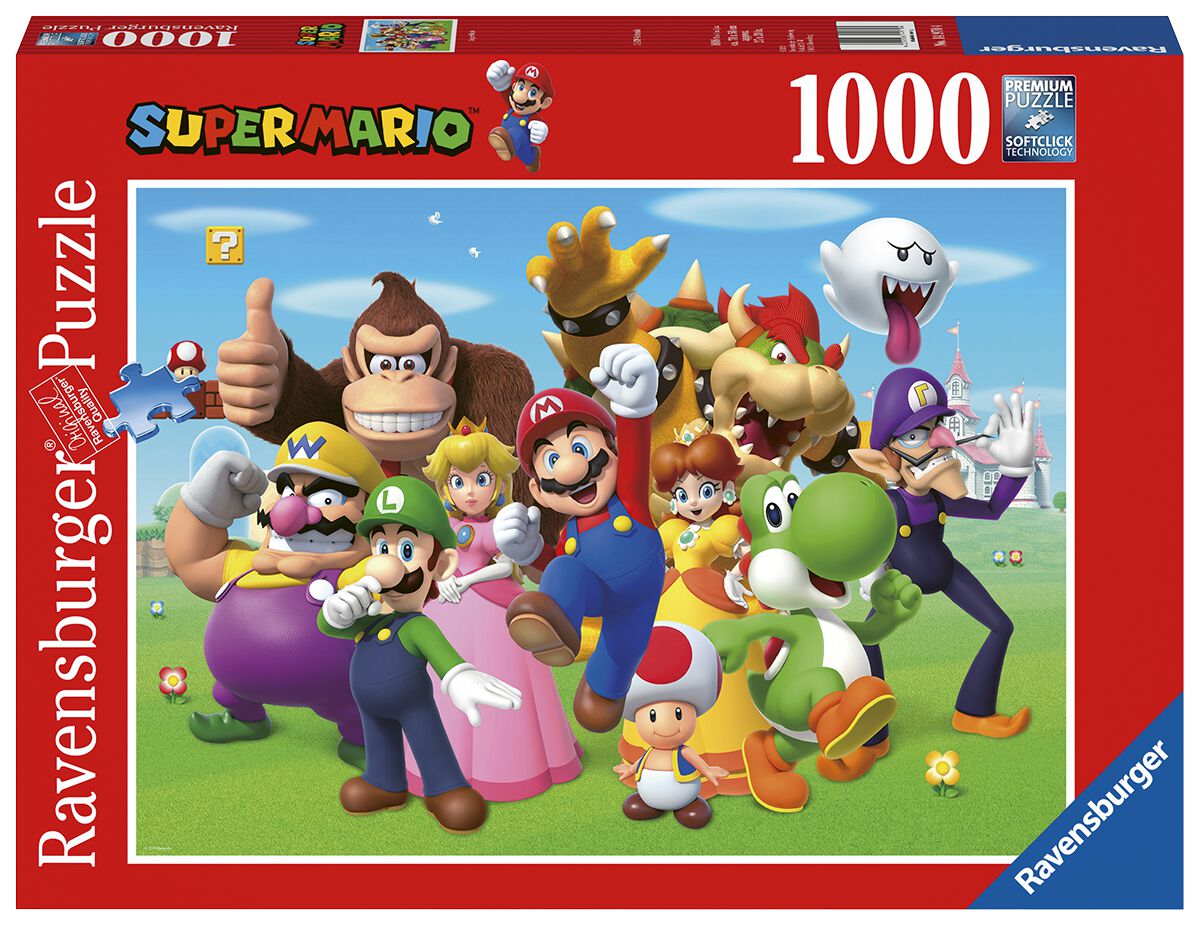 Super Mario Super Mario Puzzle Puzzle multicolor 14970