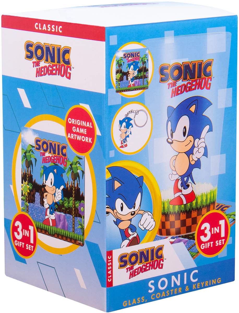Sonic The Hedgehog Geschenk-Set Fanpaket multicolor