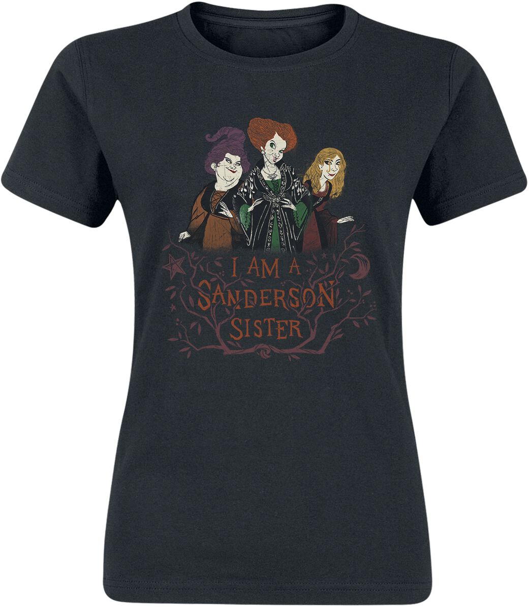 Hocus Pocus Sanderson Sister T-Shirt schwarz