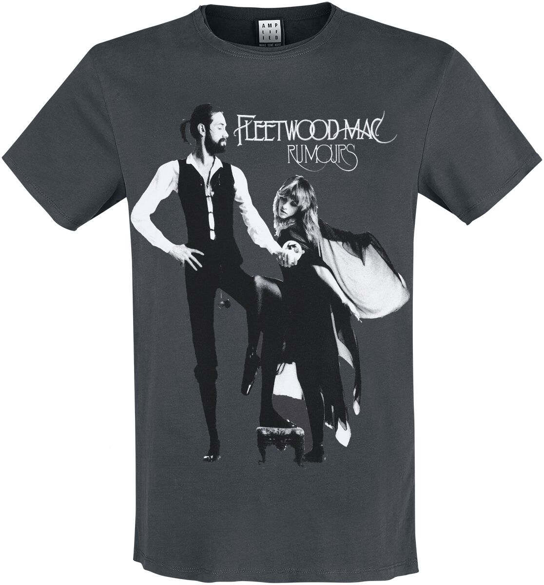 T-Shirt  di Fleetwood Mac - Amplified Collection - Rumours - Uomo - carbone