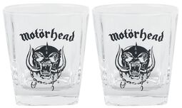 Whiskey Glas-Set, Motörhead, Whiskyglas