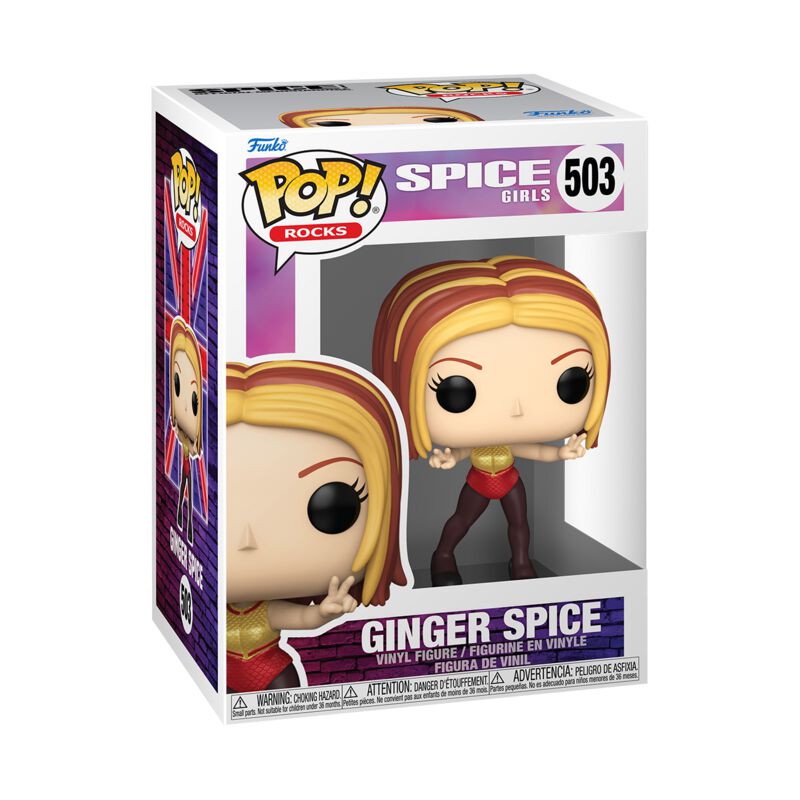 Spice Girls - Ginger Spice - Pop Rocks! Vinyl Figur 503 - Funko Pop! - Funko Shop Europe