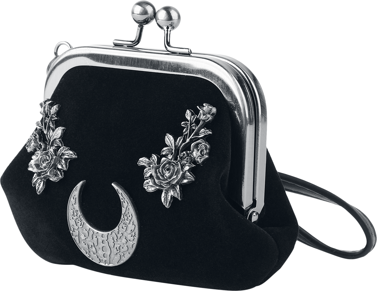 Killstar Gothic Wallet - Celestial - Coin Purse - black-silver