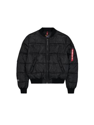 MA-1 Logo Puffer Alpha Industries Bomberjacke EMP