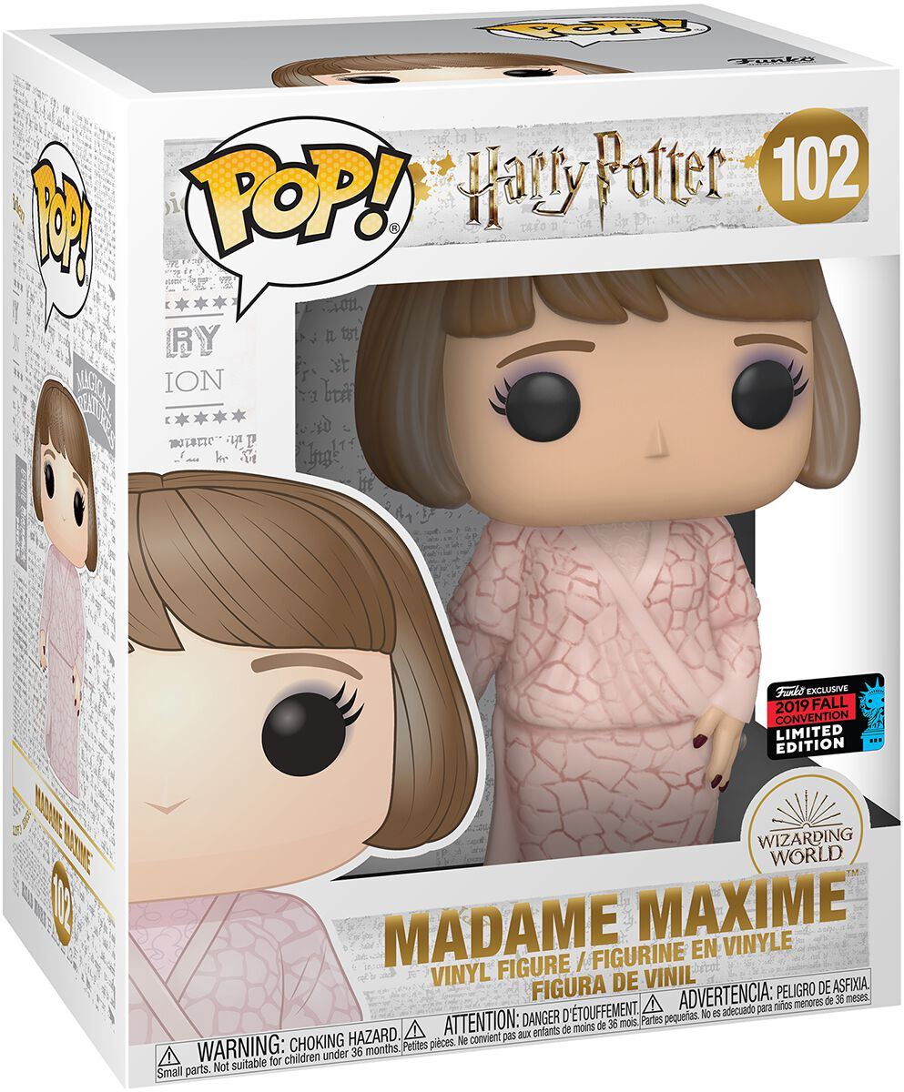 Harry Potter NYCC 2019 - Madame Maxime (Super Pop!) Vinyl Figure 102 Funko Pop! multicolor