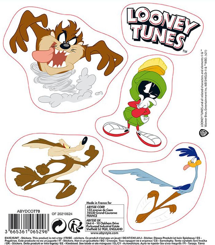 Filme & Serien Spiel- & Freizeitartikel Looney Tunes | Lonney Tunes Aufkleber-Set