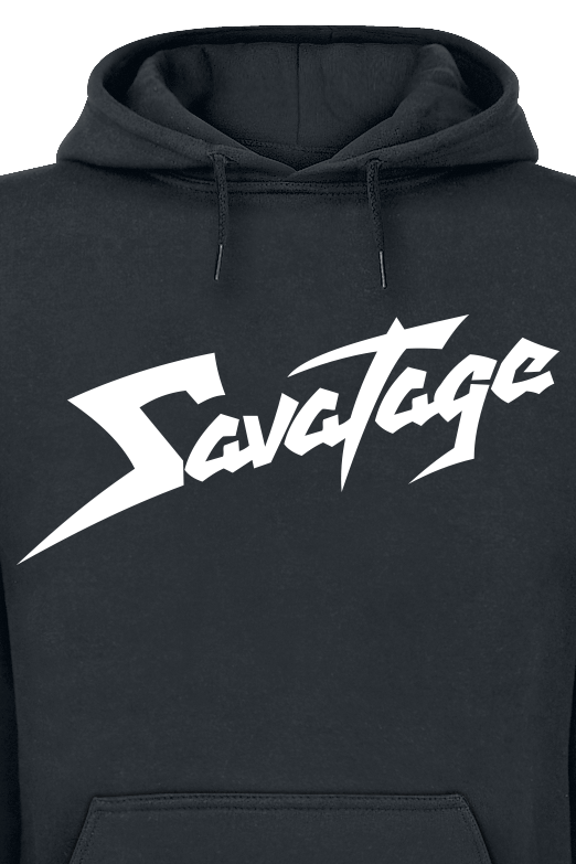 Savatage Logo Kapuzenpullover schwarz