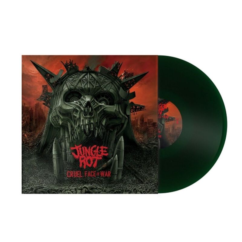 Jungle Rot Lp - Cruel Face Of War - Voor Geen - Standaard