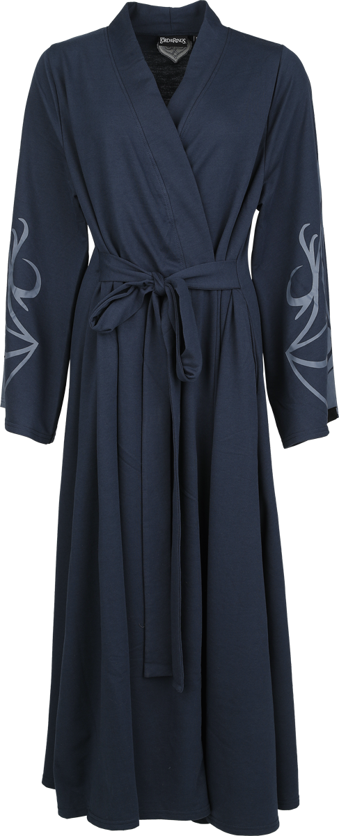 The Lord Of The Rings  Bathrobe - The Hobbit - Mirkwood Collection - for Women - blue
