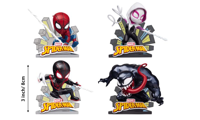 Image of Action Figure da collezione di Spider-Man - Surprise Box - Attack Series - Unisex - standard