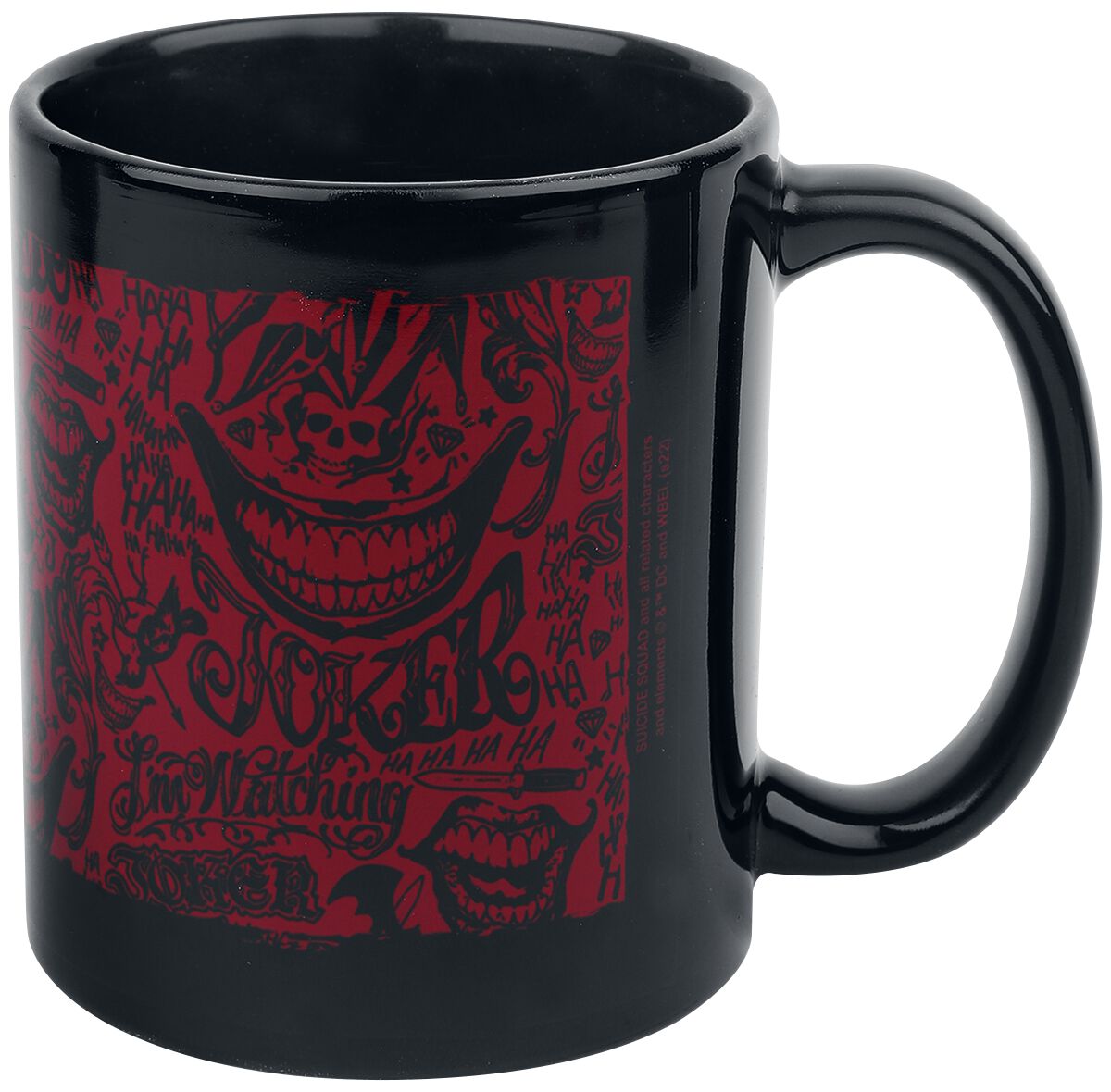 Suicide Squad The Joker Tasse schwarz Suicide Squad The Joker Tasse schwarz