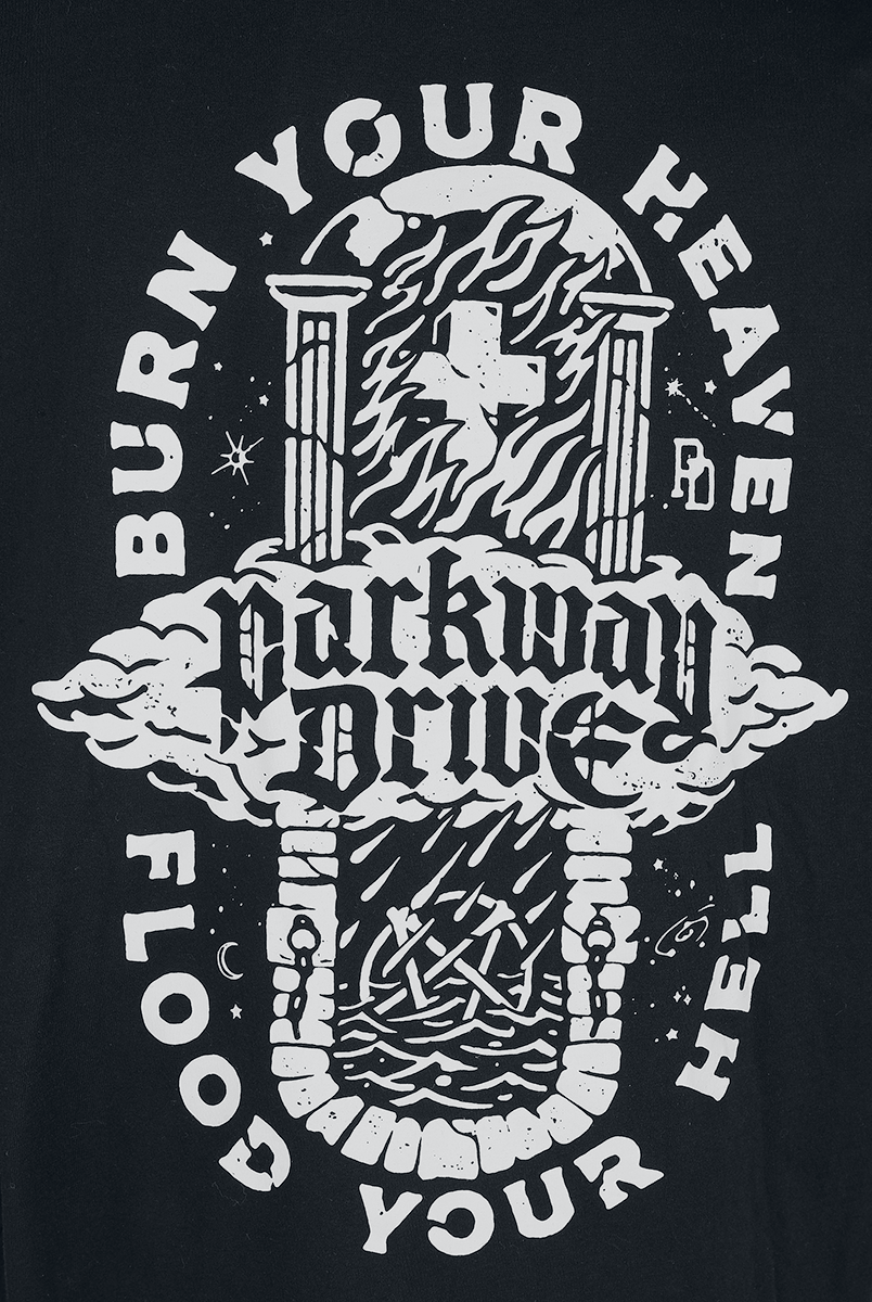 Parkway Drive EMP Signature Collection Langarmshirt schwarz grau