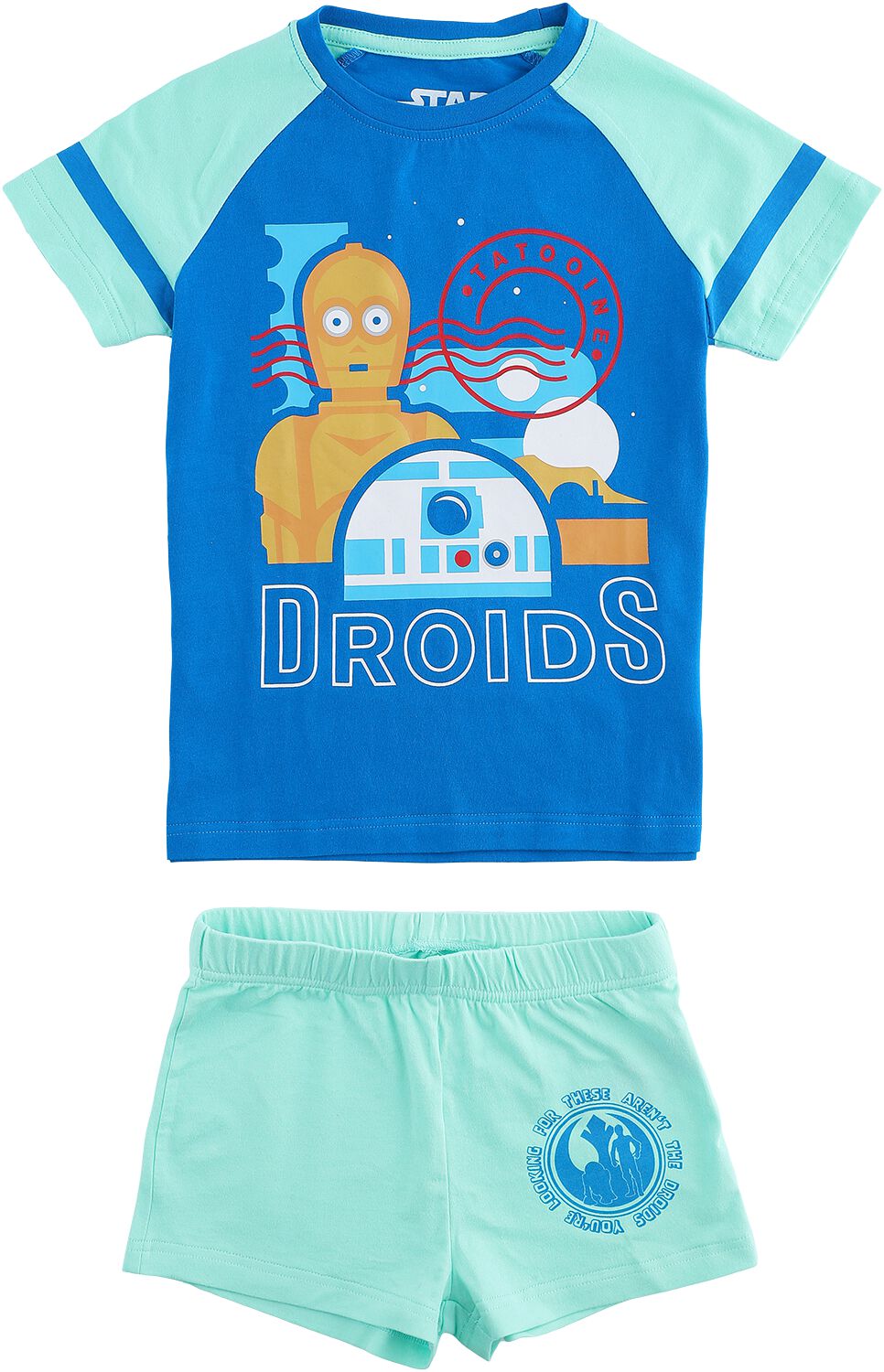 Levně Star Wars Kids - R2-D2 Dětská pyžama modrá