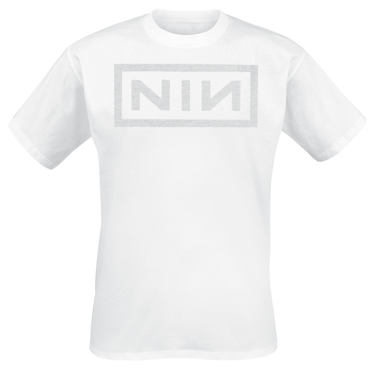 Nine Inch Nails - Classic Logo - T-Shirt - weiß