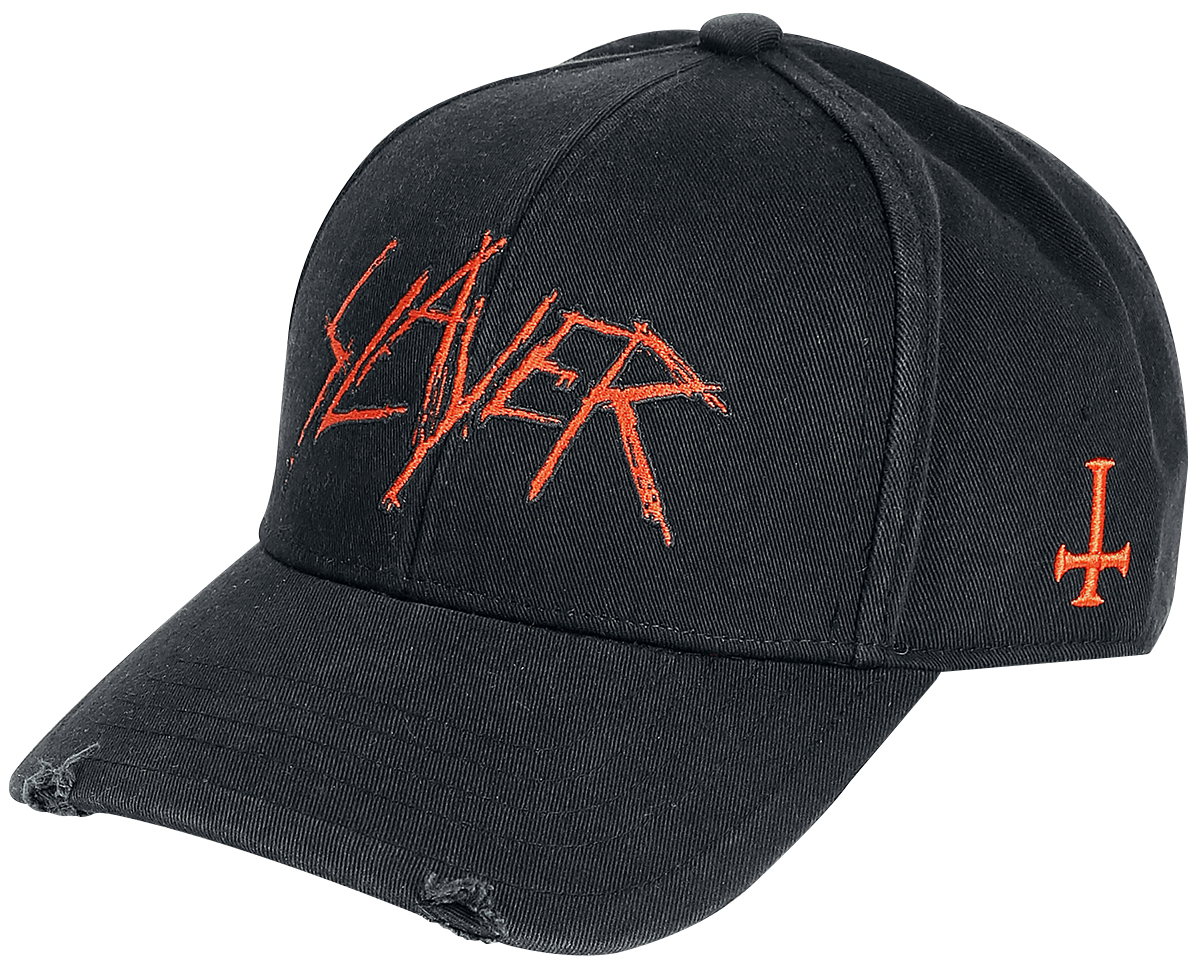 Slayer - Logo - Baseball Cap - Cap - schwarz - EMP Exklusiv!