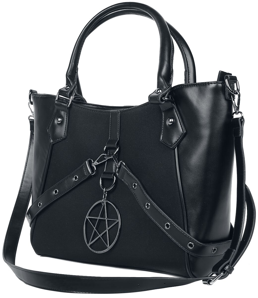 Banned Alternative - Gothic Handtasche - In Oblivion We Trust - für Damen - schwarz