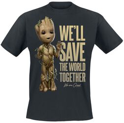 I Am Groot - Save The World, Guardians Of The Galaxy, T-Shirt