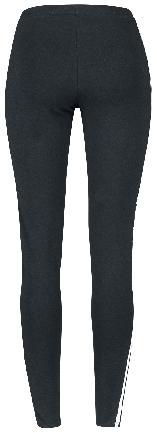 Adidas Trefoil Tight Leggings schwarz weiß