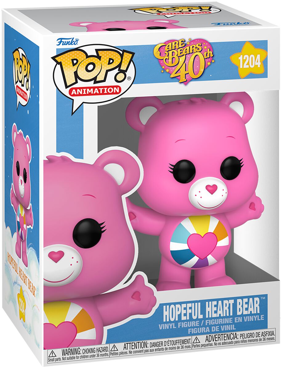 Die Glücksbärchis Glücksbärchis 40 Jahre Jubiläum – Hopeful Heart Bear Pop! Animation (Chase Edition möglich) Vinyl Figur 1204 Funko Pop! multicolor Die Glücksbärchis Glücksbärchis 40 Jahre Jubiläum – Hopeful Heart Bear Pop! Animation (Chase Edition möglich) Vinyl Figur 1204 Funko Pop! multicolor
