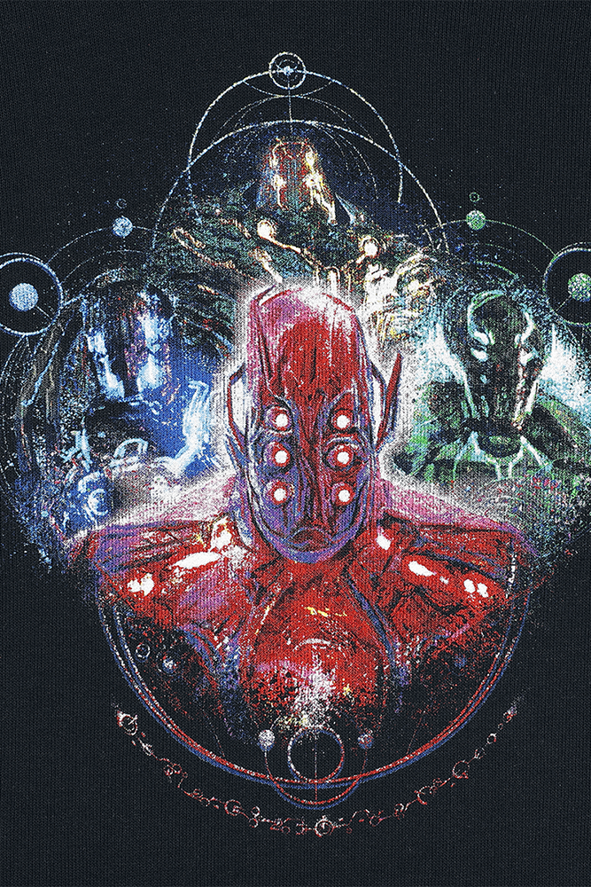 Eternals Celestials Kapuzenpullover schwarz