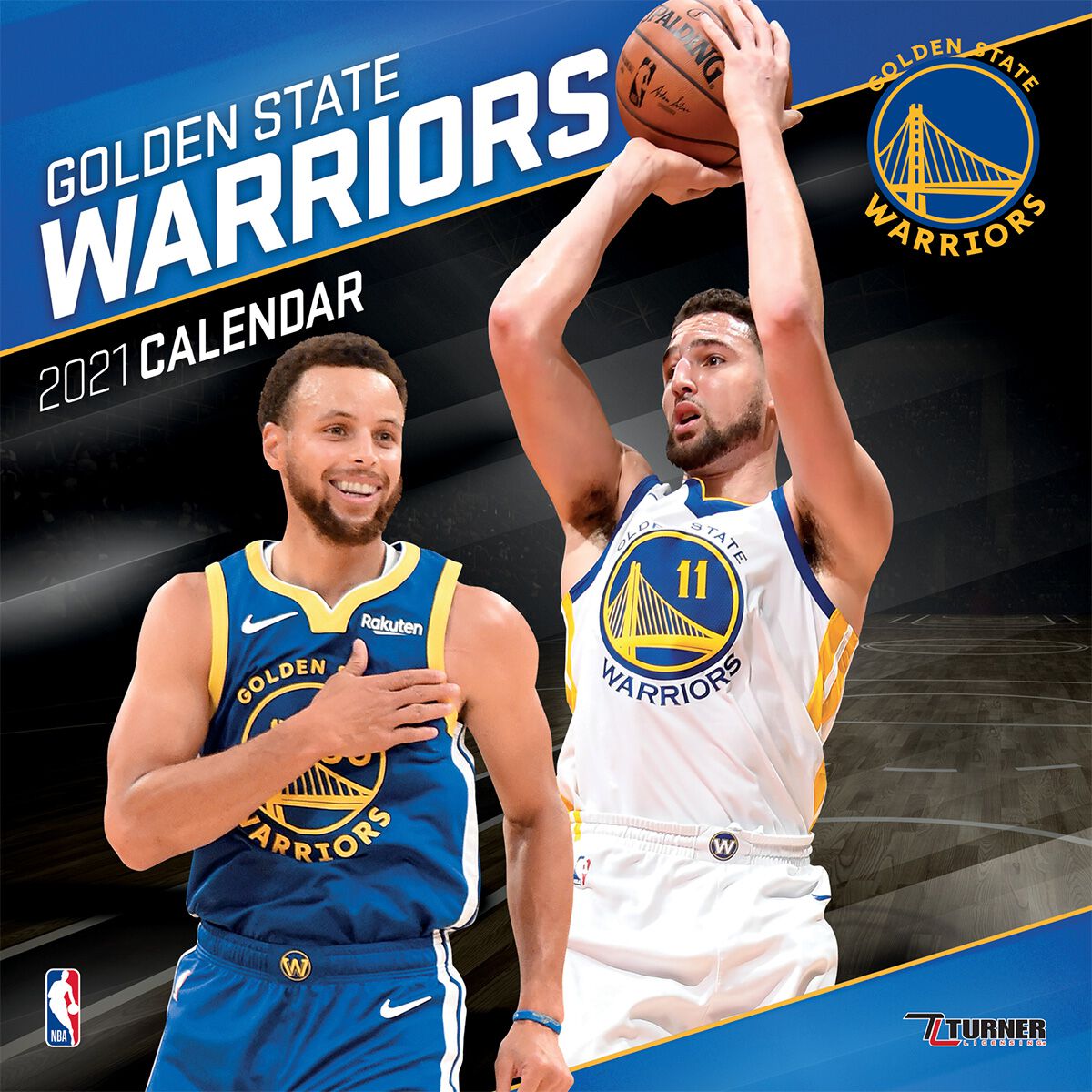 Golden State Warriors - Kalender 2021 | NBA Wandkalender | EMP
