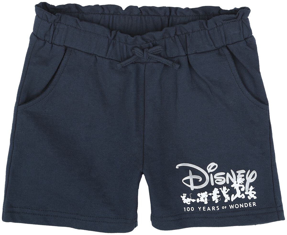 Short Disney de Walt Disney - Disney 100 - 98 à 134/140 - pour filles & garçonse - bleu foncé