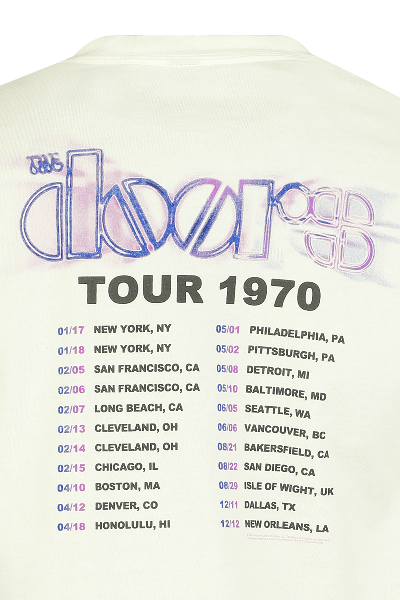 Thumbnail - The Doors Tour 1970 T-Shirt weiß in XXL