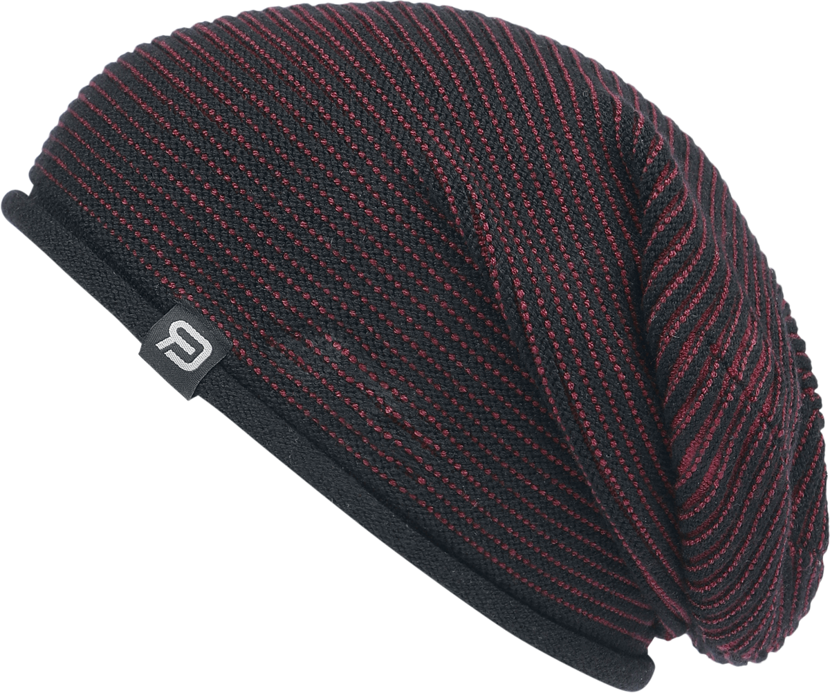 RED by EMP  Beanie - Snow and Cold - black-red
