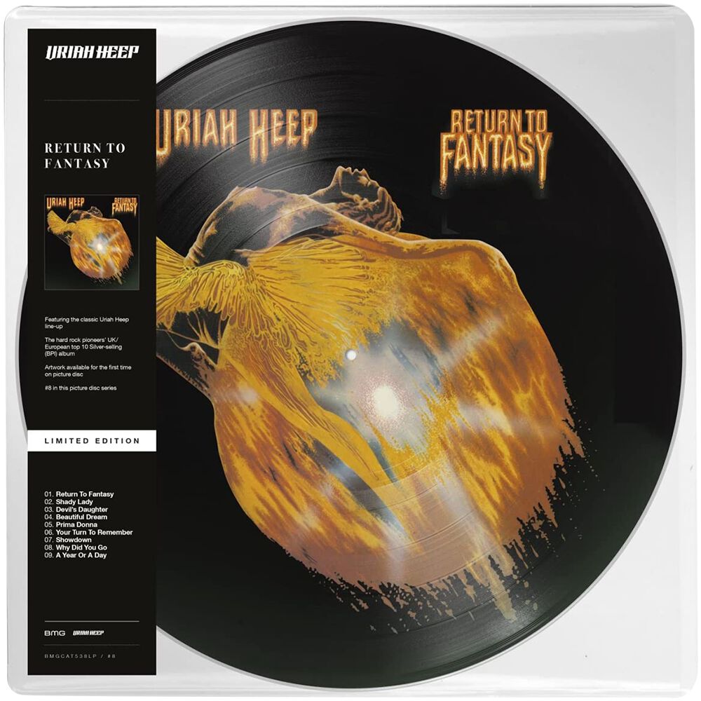 Levně Uriah Heep Return to fantasy LP barevný