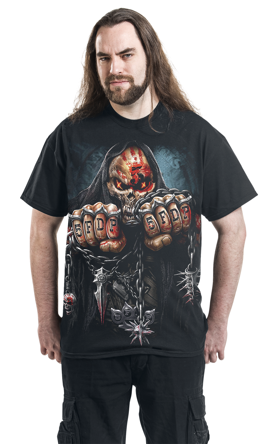Five Finger Death Punch Game Over T-Shirt schwarz