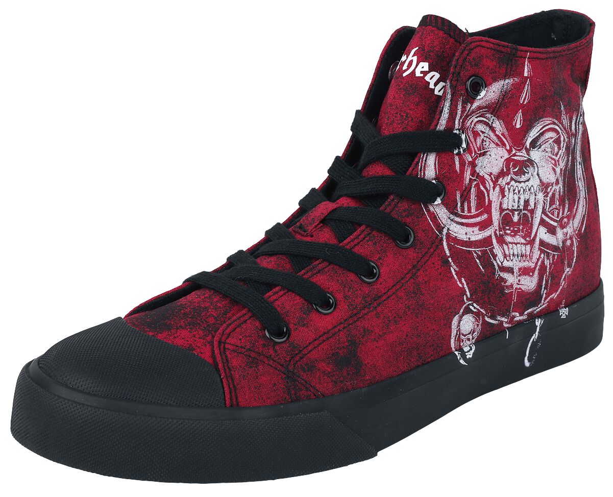 Motörhead Sneaker high - EMP Signature Collection - EU37 bis EU38 - Größe EU37 - multicolor  - EMP exklusives Merchandise!