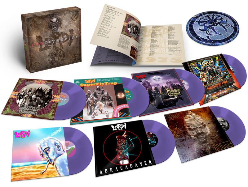Levně Lordi Lordiversity 7-LP purpurová