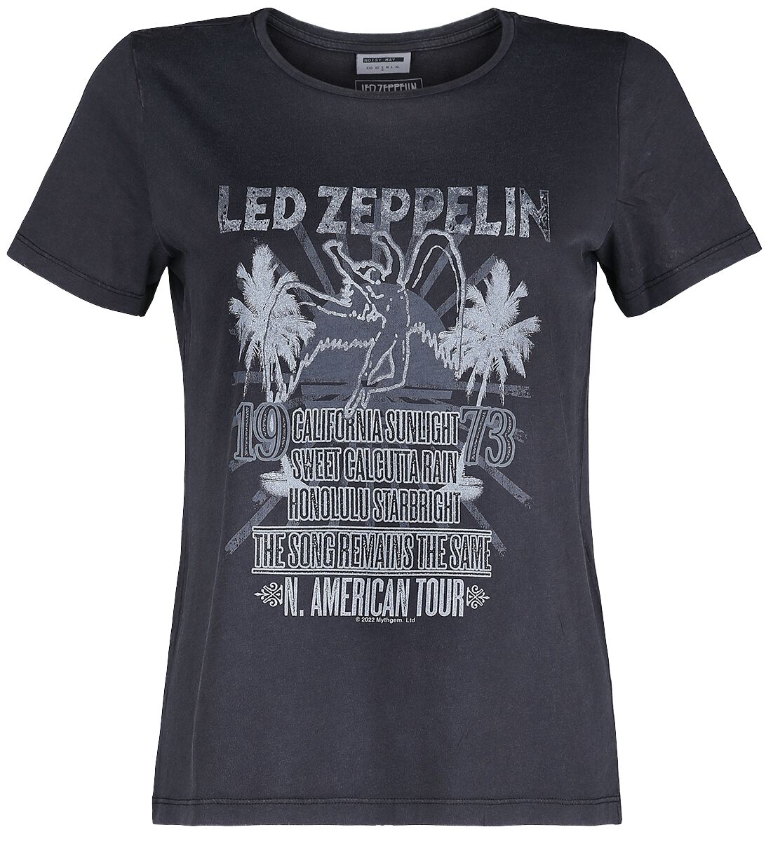 Led Zeppelin Noisy May - American Tour T-Shirt charcoal