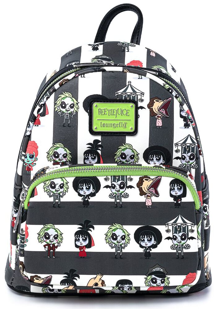Beetlejuice Loungefly - Character - Chibi Mini backpacks multicolour