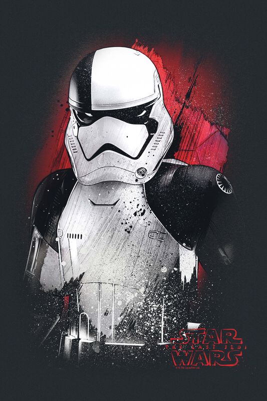 Männer Bekleidung The Last Jedi - Stormtrooper | Star Wars T-Shirt
