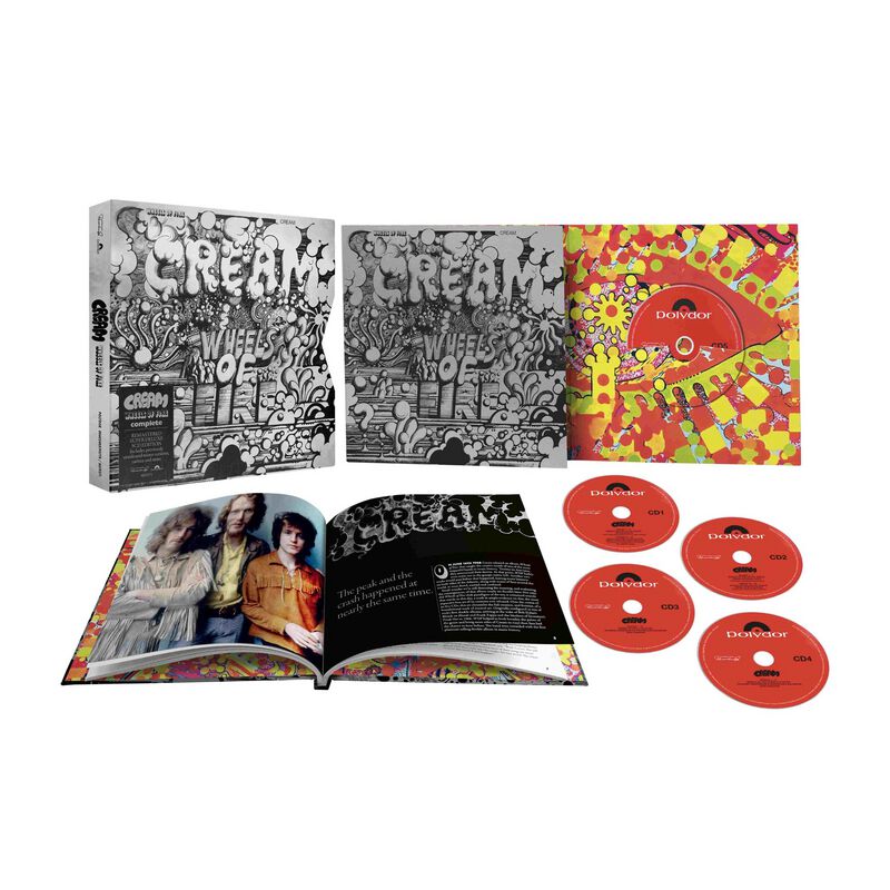Wheels of Fire - Live a the Fillmore & Winterland von Cream - 5-CD (Boxset, Limited Deluxe Edition, Re-Release)
