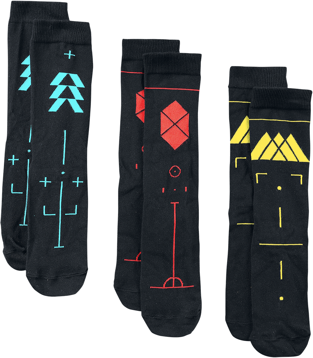 Destiny Classes Socken multicolor
